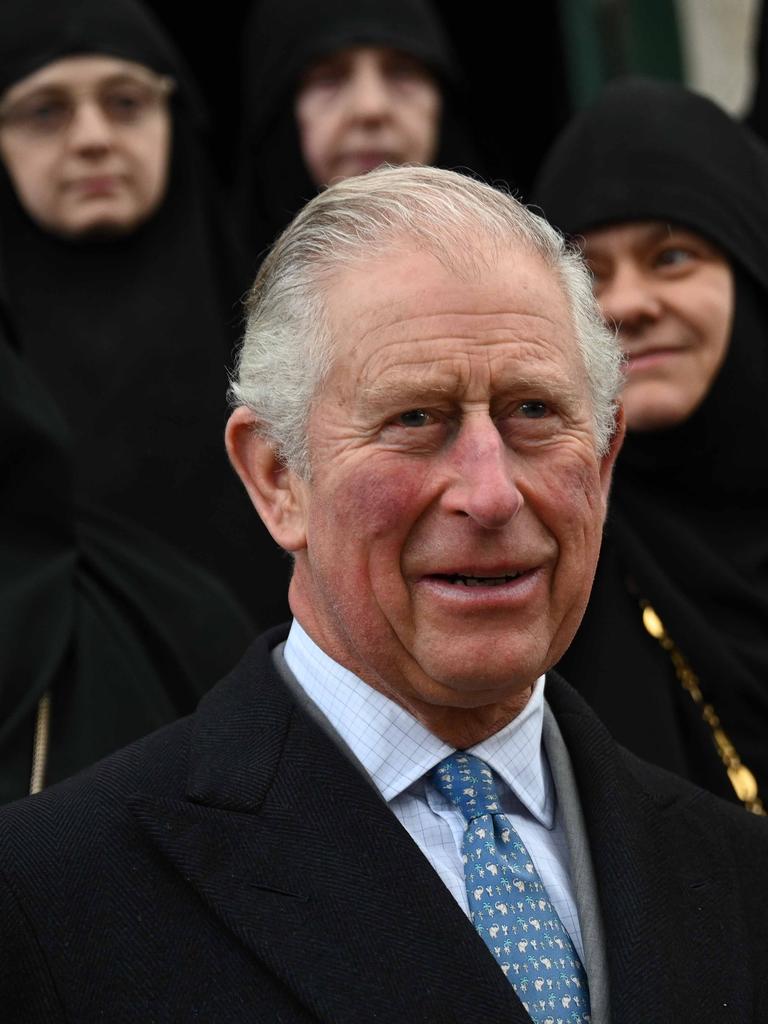 Charles pictured at the Church of St Mary Magdalene in Jerusalem, Israel in January 2020. Picture: Neil Hall-Pool/Getty Images