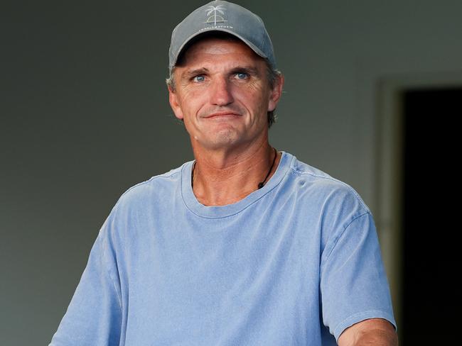 SYDNEY, AUSTRALIA - FEBRUARY 07: Panthers coach, Ivan Cleary looks on during the NRL pre-season match between Cronulla Sharks and New Zealand Warriors at Sharks Stadium on February 07, 2025 in Sydney, Australia. (Photo by Brendon Thorne/Getty Images)