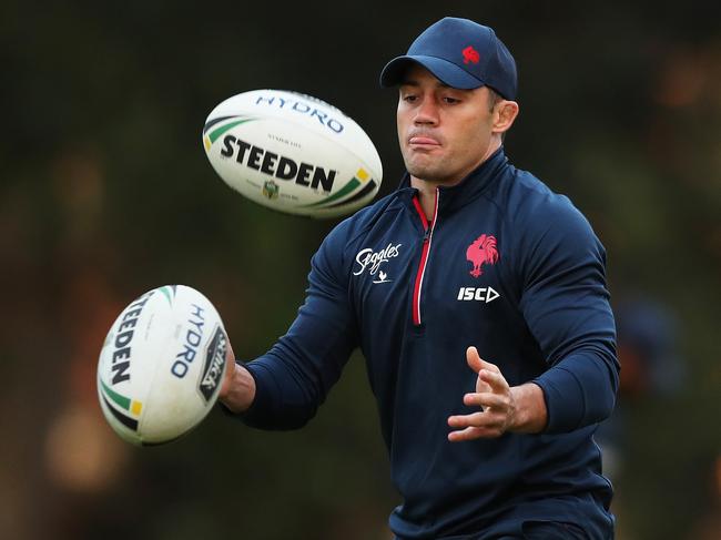 Preparation and hard work are a mantra for Cooper Cronk. Picture: Brett Costello