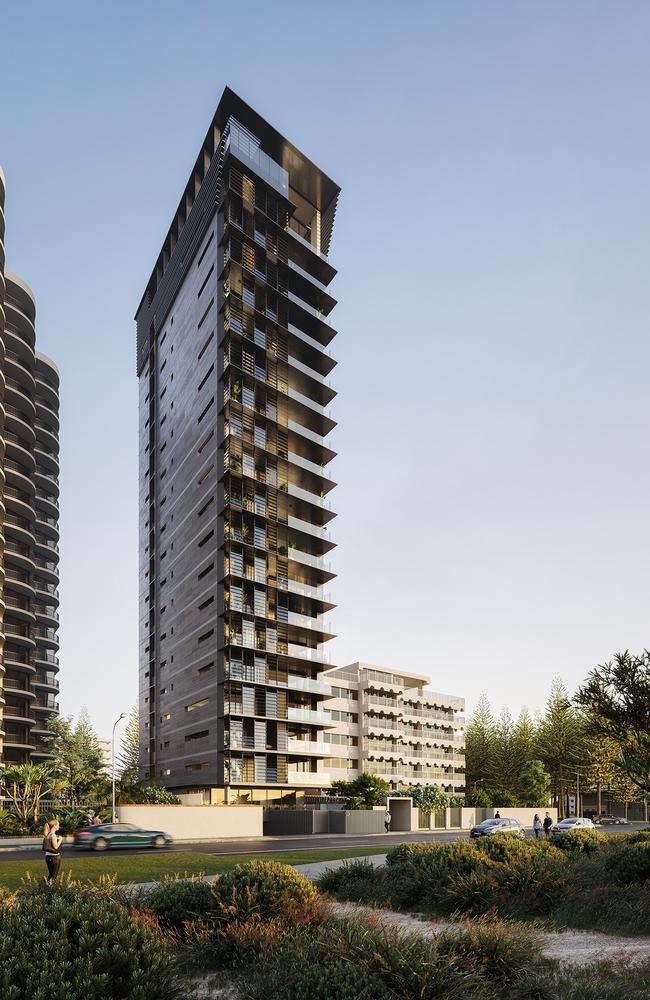 Artist impressions of the 31BB development in Broadbeach by Optimus Developments