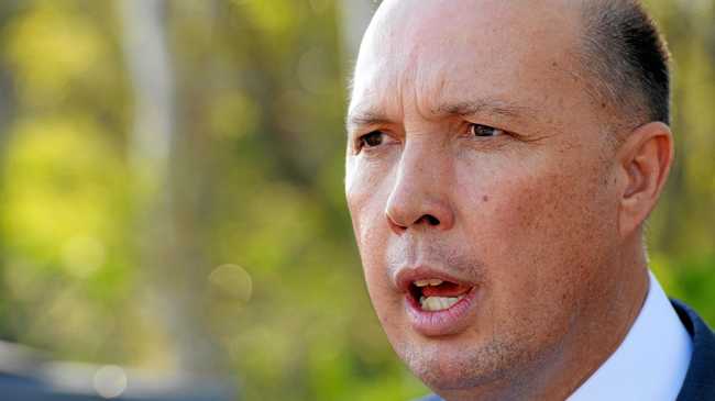 NO CAKE: Immigration Minister Peter Dutton refused a two-year-old refugee birthday cake last week. Picture: Patrick Woods