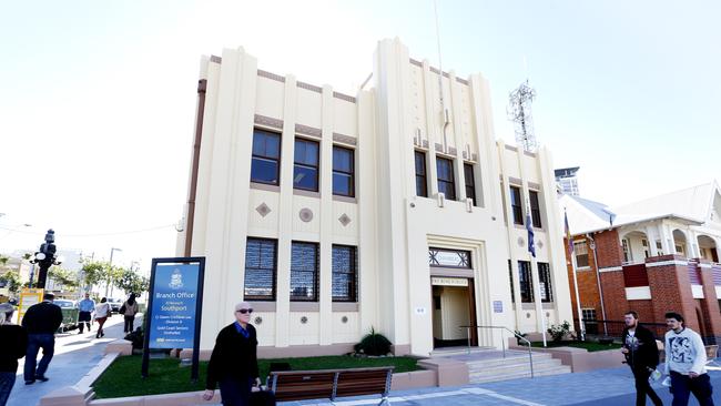 Exterior photos of the old Gold Coast City Council (GCCC) Chambers in Southport. Picture: JERAD WILLIAMS