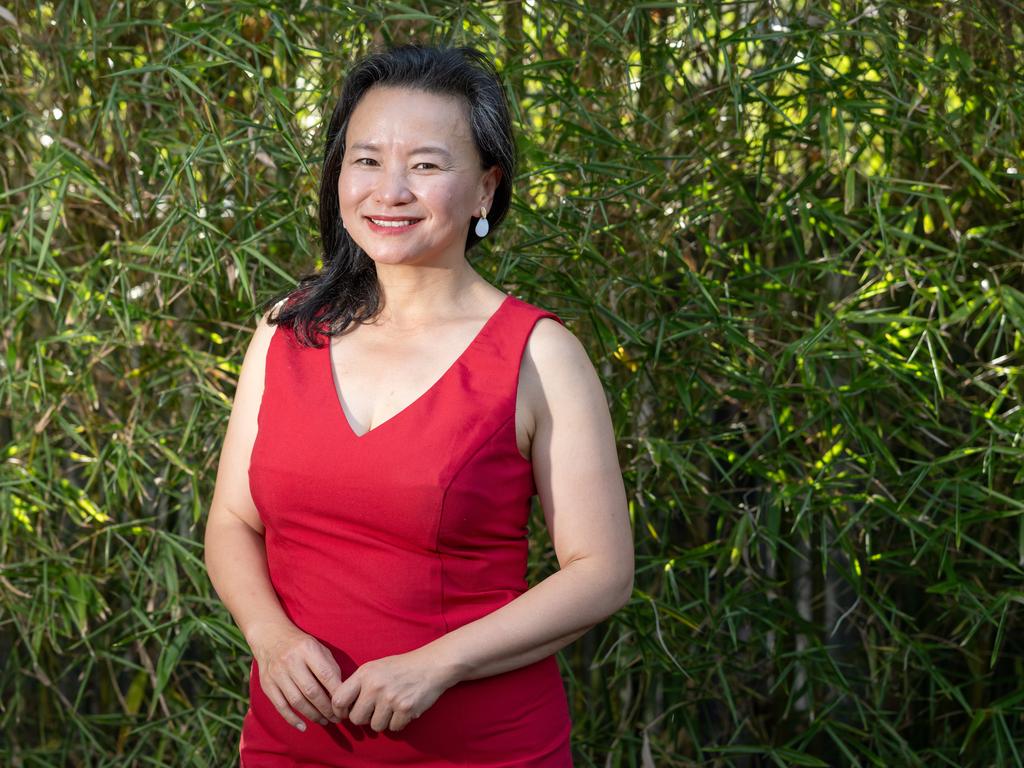 Cheng Lei is a Chinese-born Australian television news anchor and business reporter. Picture: Tony Gough