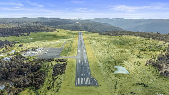 Mt Hotham airport. Picture: Supplied