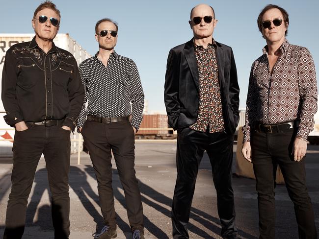 Current photo of Australian band Hoodoo Gurus, pic Christoper Ferguson