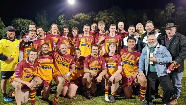 The Northern Lakes Warriors senior men’s team will return to the CCRL in 2024. Picture: supplied