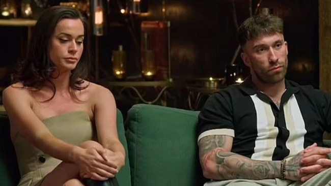 Sierah Swepstone and Billy Belcher's marriage on Season 12 ended due to trust issues. Despite early chemistry, Sierah's secretive interactions with fellow participant Adrian Araouzou caused feelings of betrayal and ultimately led to their split. Picture: Nine