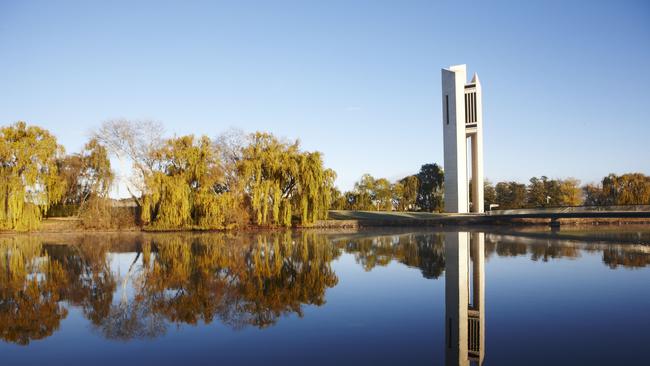 National Carillon, Lake Burley Griffin. Picture: VisitCanberra