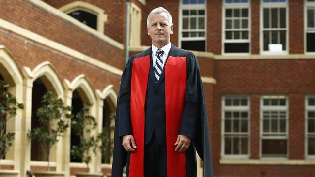 Dr Timothy Petterson was the school’s eighth headmaster. Picture: John Appleyard