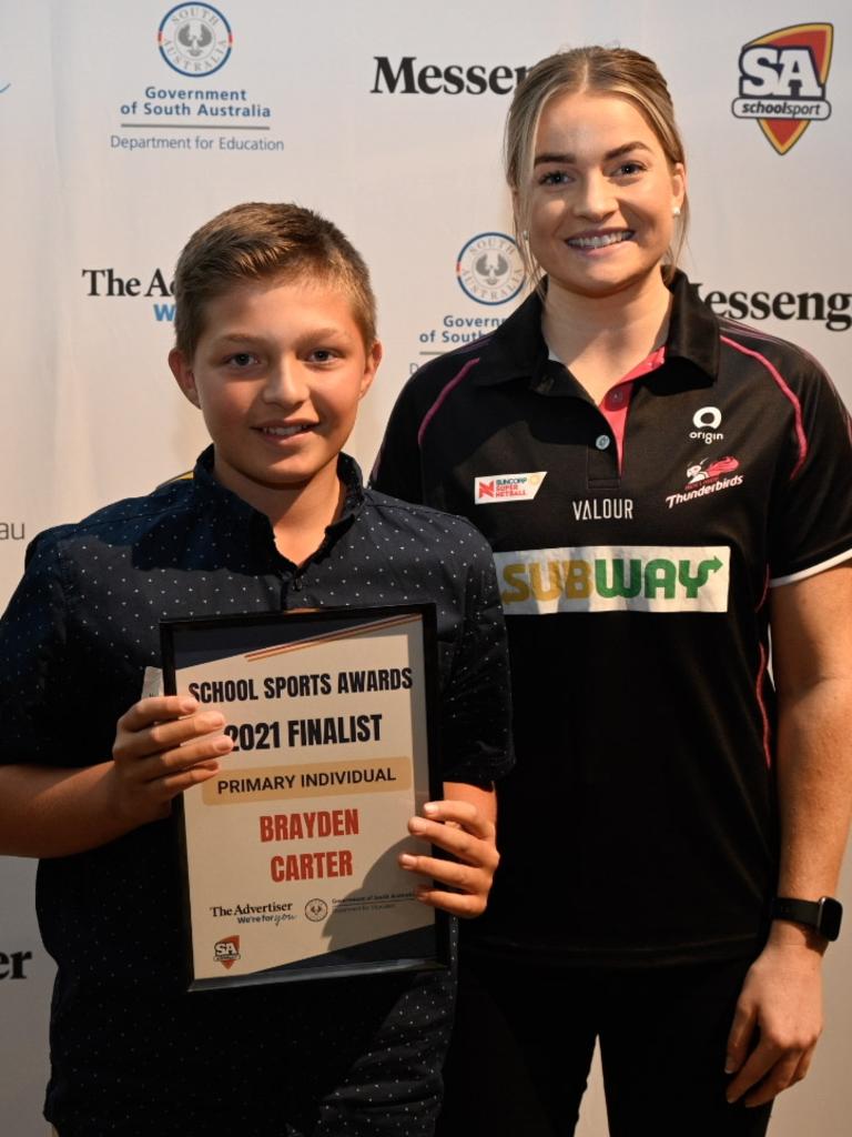 Finalist, Individual Primary Award, Brayden Carter . Picture: Nicki Scenes Photography