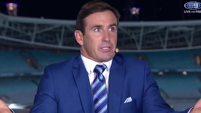 Andrew Johns unloads on NSW players after the loss.