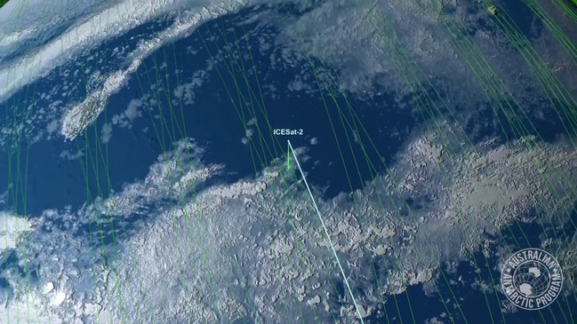 NASA ice mission launches from Hobart