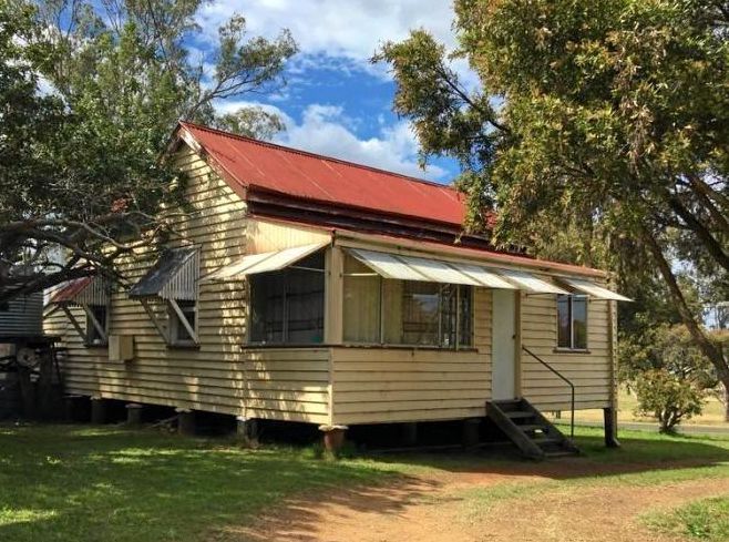 This two-bedroom workers cottage on Appin St in Nanango sold for $77,500. Picture: Contributed