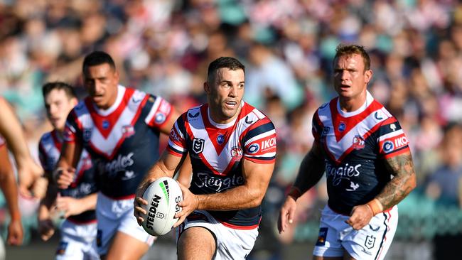 Is it the Roosters’ fault Tedesco took less money to leave, or should the Tigers shoulder that responsibility? Picture: NRL Photos.