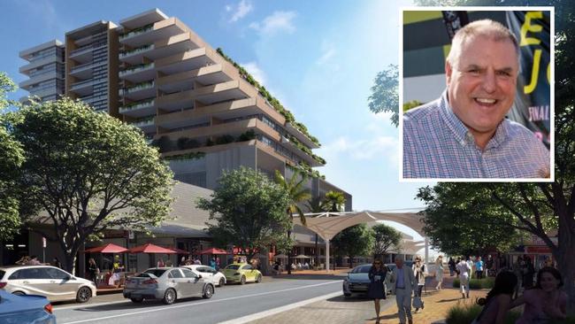 C.ex Group CEO John Rafferty (inset) says the project will reinvigorate the CBD.