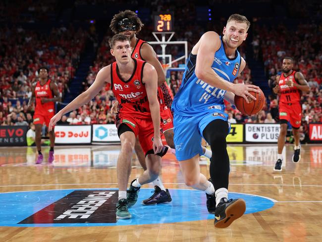 Jack White missed crucial buckets from the free throw line, shooting just two-from-eight. Picture: Getty Images