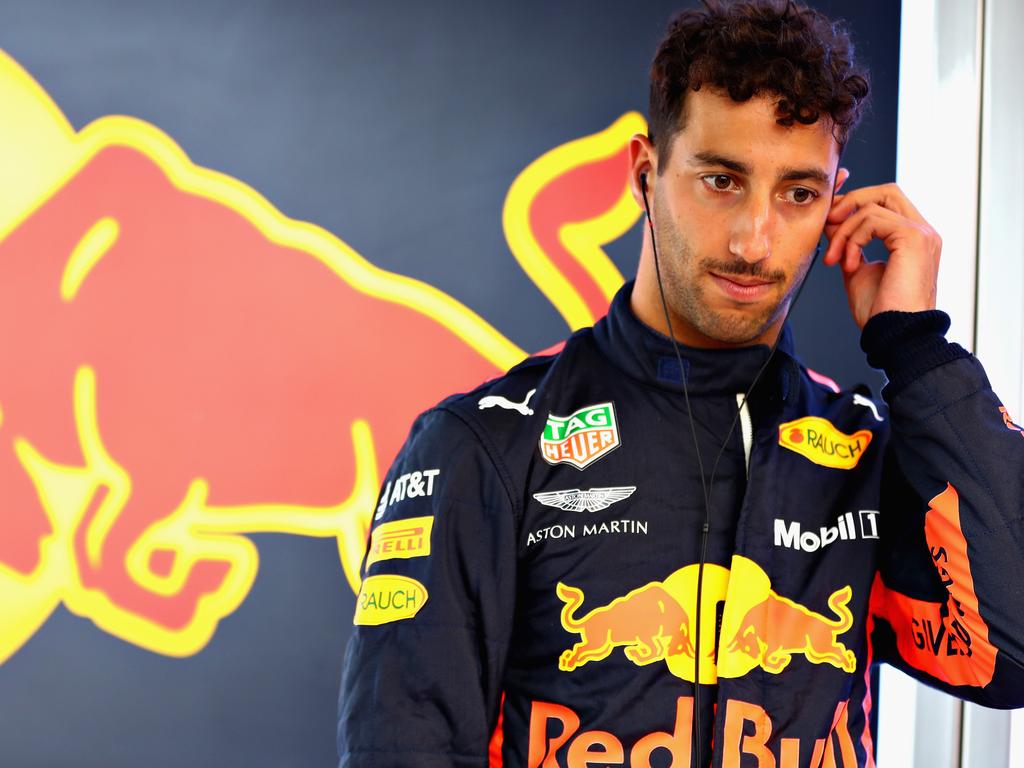 Daniel Ricciardo before the 2018 United States Grand Prix.