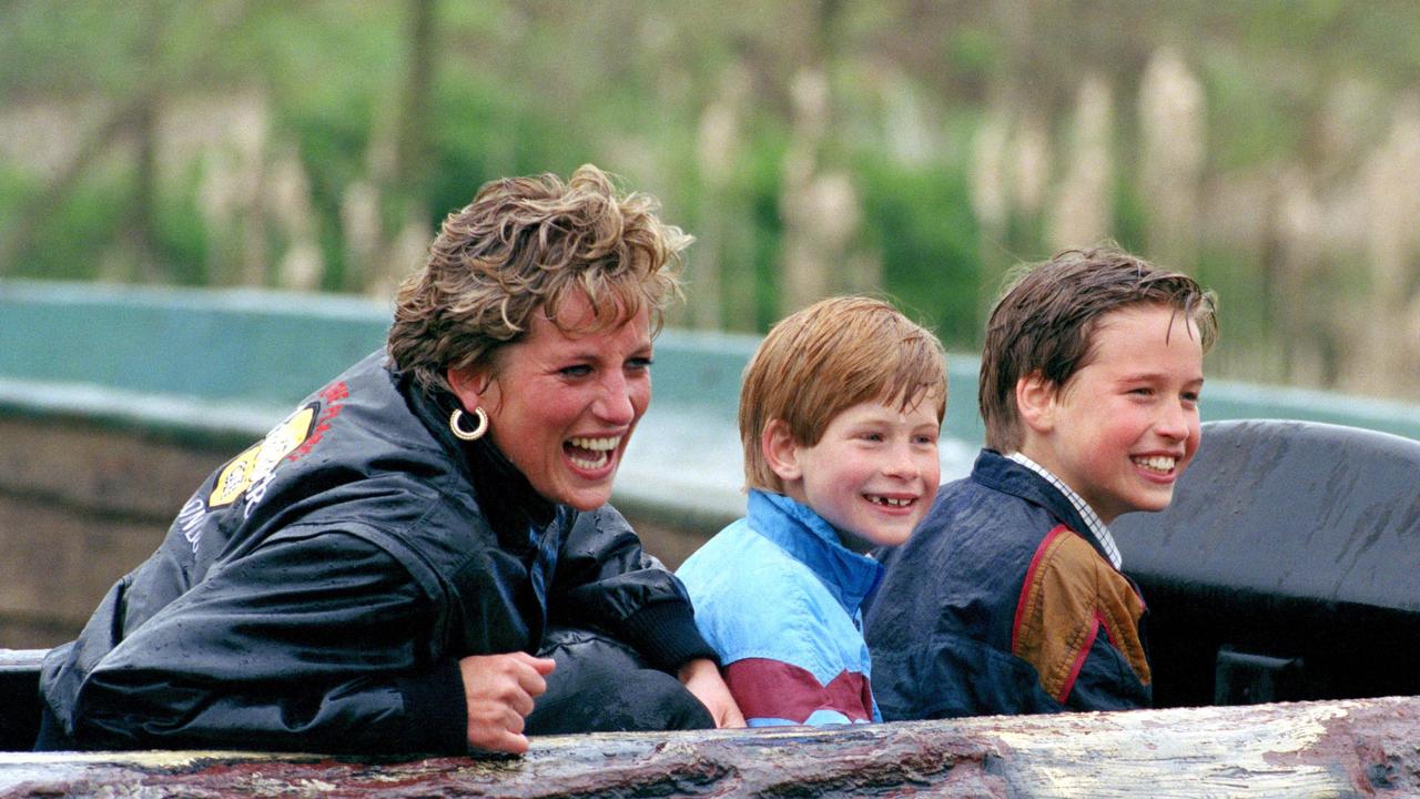 Diana Princess Of Wales, Prince William &amp; Prince Harry. Picture: Julian Parker/UK Press via Getty Images