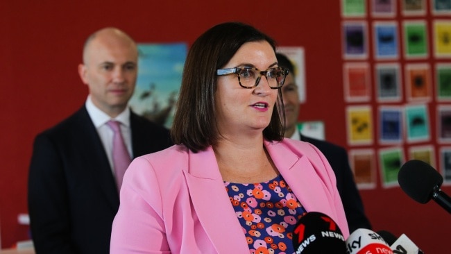 NSW Education Minister Sarah Mitchell has addressed next week's planned teachers strike. Picture: NCA Newswire/ Gaye Gerard
