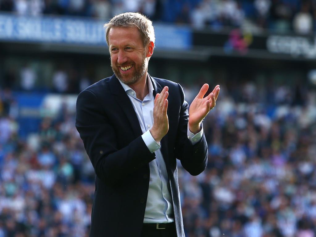 Dan Ashworth had a say in Brighton’s appointing Graham Potter (pictured) manager. Picture: Charlie Crowhurst/Getty Images