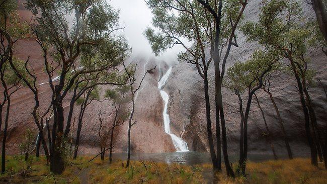 Rain at Uluru