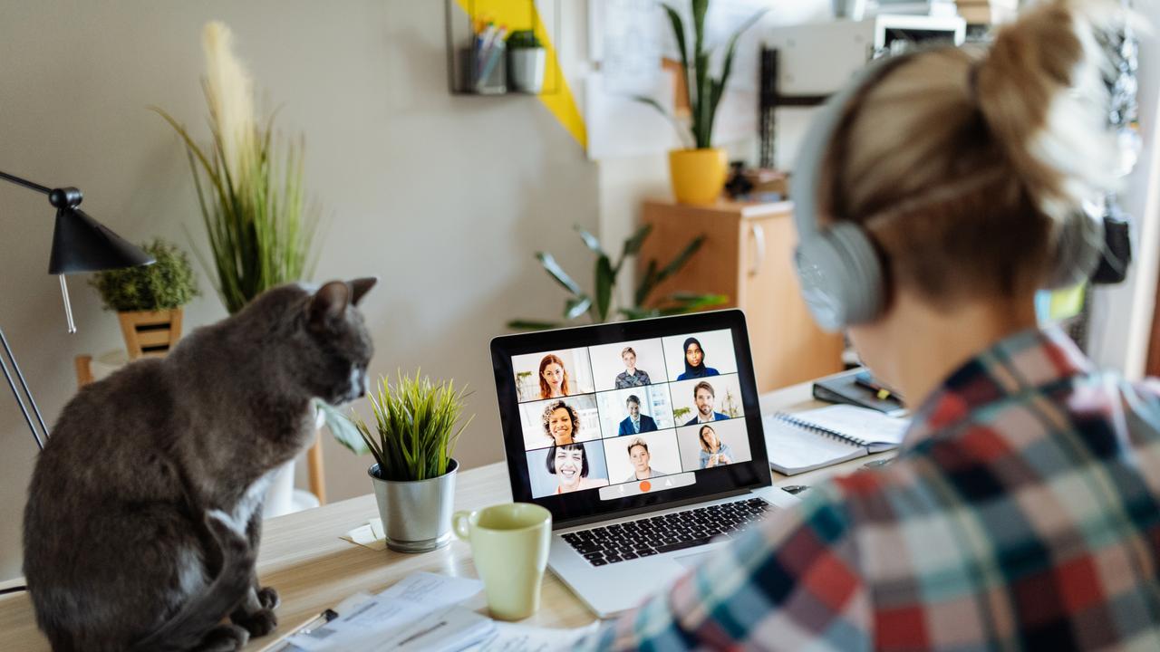 The majority of Aussies said their productivity when working from home depended on the day and how they were feeling. Picture: iStock