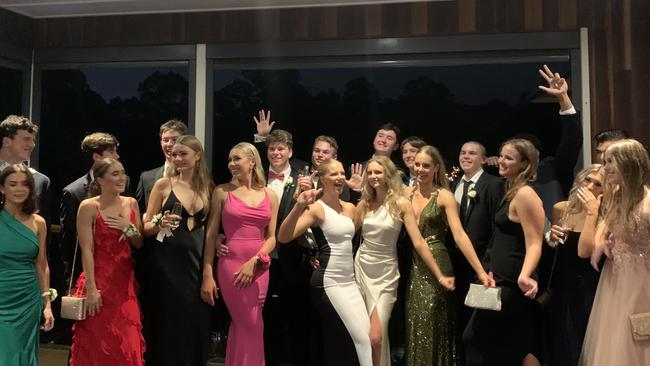 Year 12 students from St Joseph's College Gregory Terrace celebrated their formal at Brisbane's City Hall.