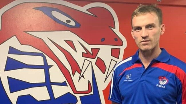 Former South Adelaide captain Brad Crabb will coach Southern Football League club Cove next season: Picture: Supplied, Cove Football Club