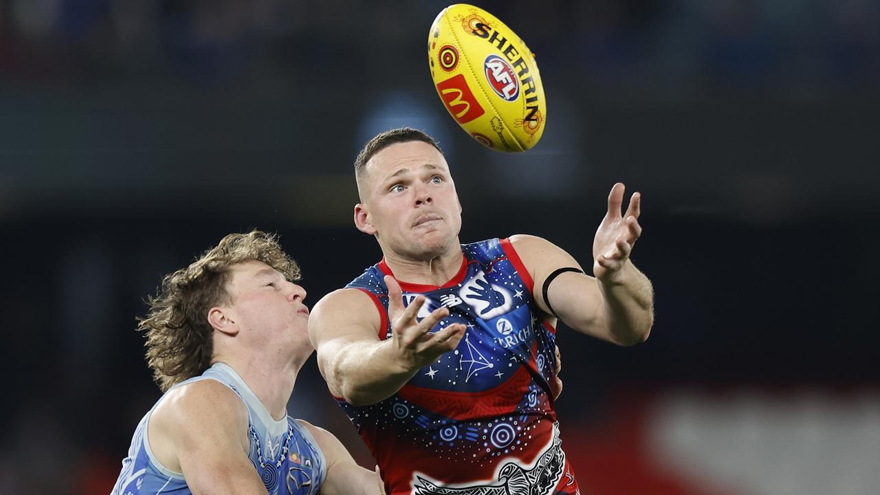 Melbourne has suspended Steven May for a week. Picture: Getty