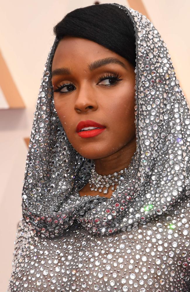 Silver lining! Janelle Monae. Picture: AFP