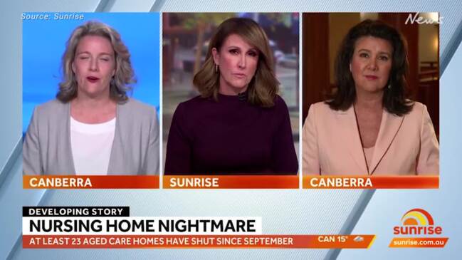 Sunrise host breaks up ugly war of words