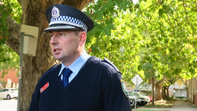 Wagga police Inspector John Aichinger said numerous drivers had also been charged during a road blitz at the weekend. Picture: Toby Vue