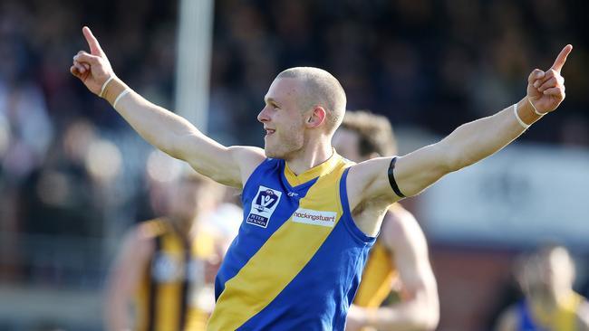 Brett Bewley during his time with Williamstown. Pic: Michael Klein