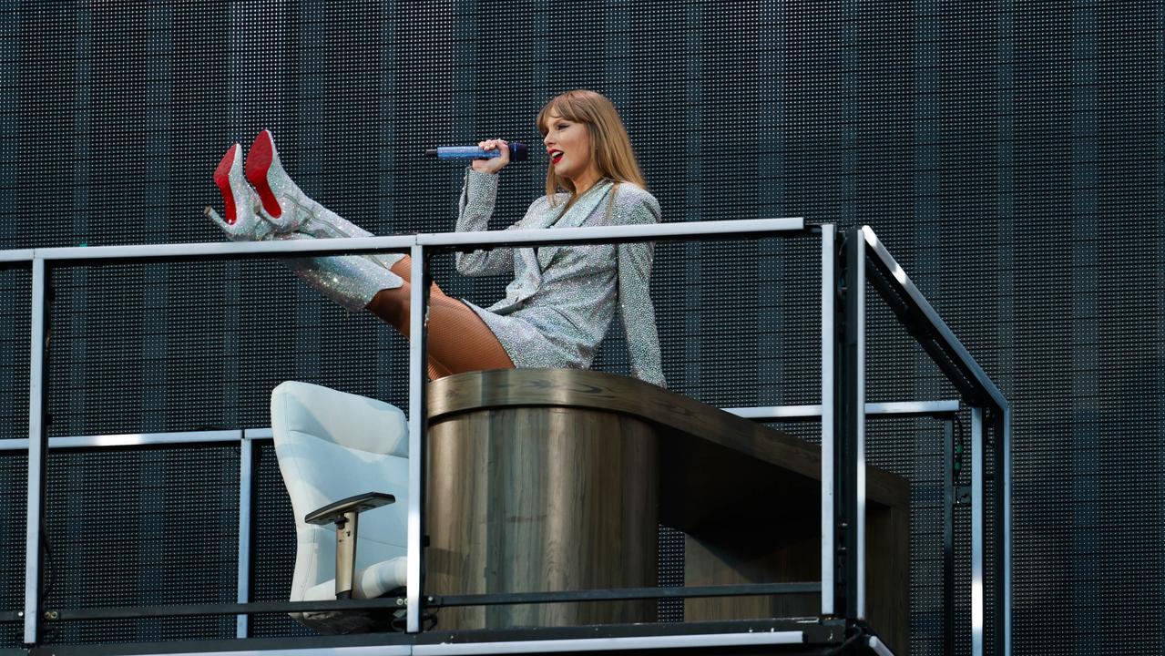 US pop singer-songwriter Taylor Swift performs at the Melbourne Cricket Ground at the first Australian show of The Eras Tour. Picture: TAS Rights Management