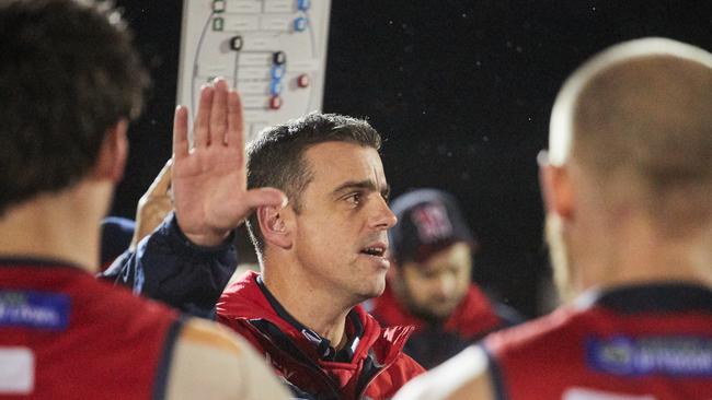 Norwood coach Jarrod Cotton. Picture: AAP Image/MATT LOXTON