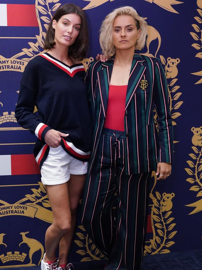 The couple at a Tommy Hilfiger event in the Emporium. Picture: AAP