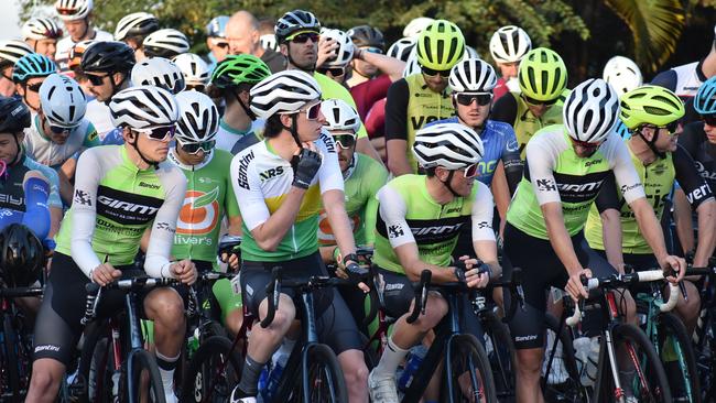 Division 1 at the starting line of the 2021 Grafton to Inverell Classic.