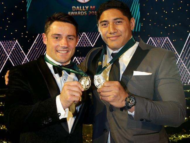 Cooper Cronk shared the Dally M Medal with Jason Taumalolo. Picture: Gregg Porteous