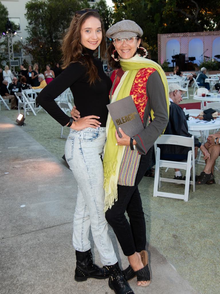 Savanna Haenel and Corina Burgess at the launch of Bleach* Chez Nous. Picture: Andrew Meadowcroft.