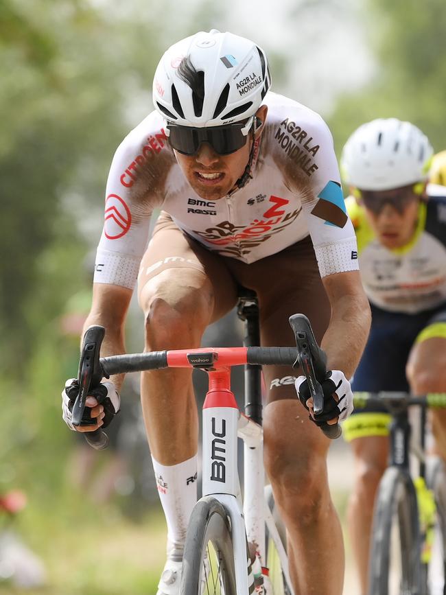 Ben O’Connor has also won a solo mountain stage at the Tour. Picture: Alex Broadway/Getty Images