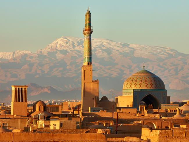 Ancient city of Yazd, Iran.