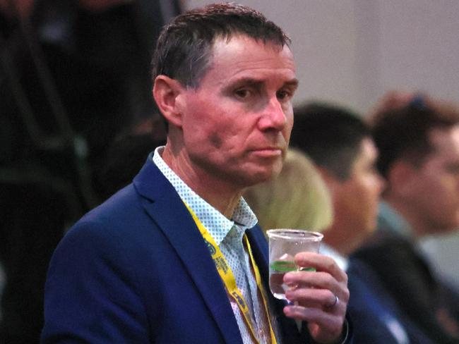 BRISBANE, AUSTRALIA - NewsWIRE Photos JULY 8, 2023: Former Member of the Australian House of Representatives Andrew Laming during the LNP annual state conference held in Brisbane. Picture: NCA NewsWIRE/Tertius Pickard