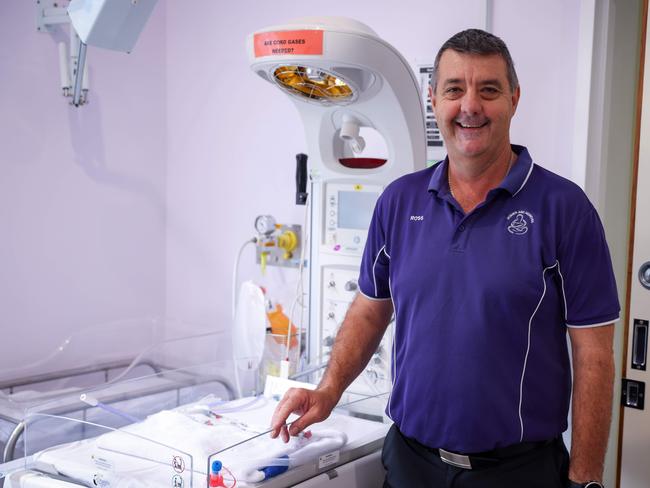 Warwick Hospital's midwifery unit manager Ross Newton. Photo: DDHS Media