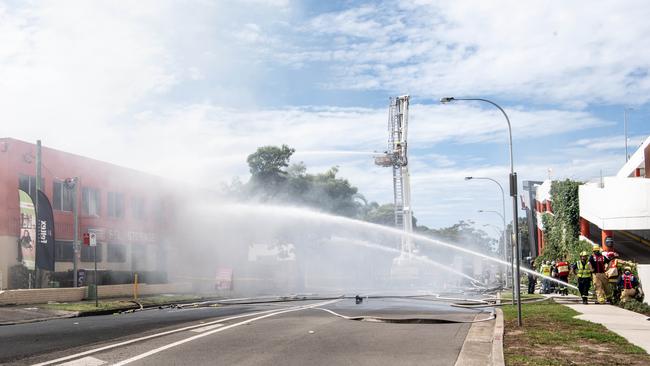 Many of the stored items in the Cross St complex were damaged by smoke, water, asbestos and soot. Picture: Monique Harmer