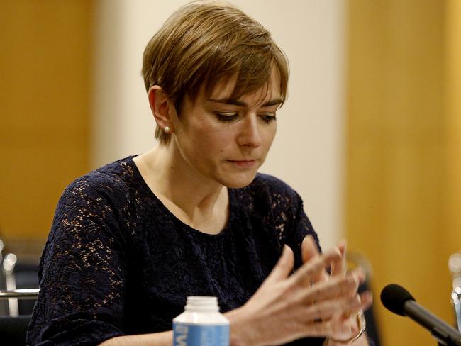 SYDNEY, AUSTRALIA - NewsWire Photos AUGUST 7, 2024:  RBA Assistant Governor (Economic) Dr Sarah Hunter answers questions at the Senate Select Committee inquiry on the Cost of Living.  Picture: NewsWire / John Appleyard