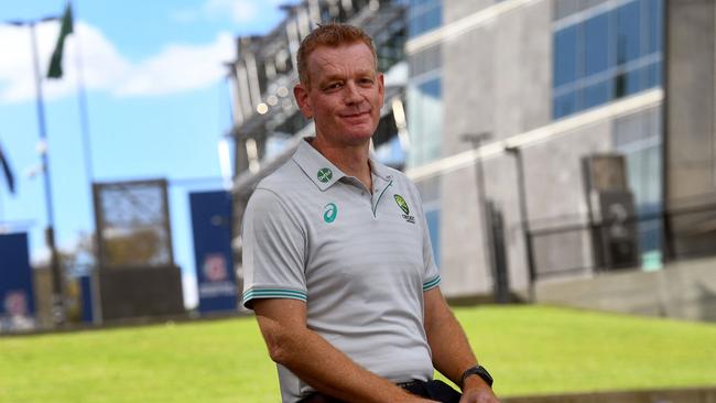 Newly-appointed Australian cricket coach Andrew McDonald. Picture: AFP