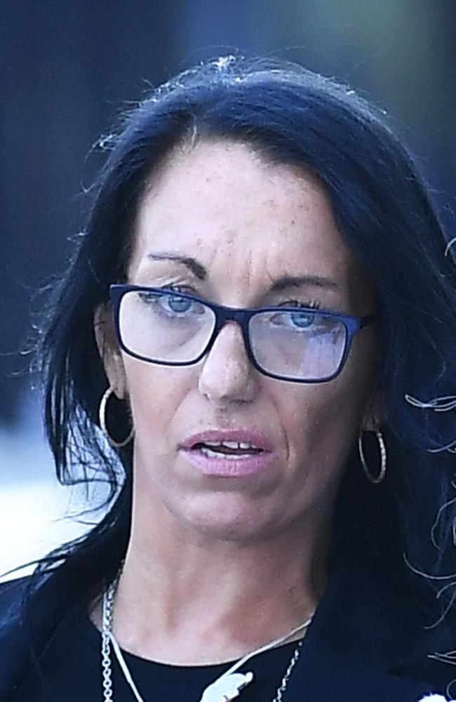 Kelly Liddicoat leaves Maroochydore Court House. Picture: Patrick Woods.