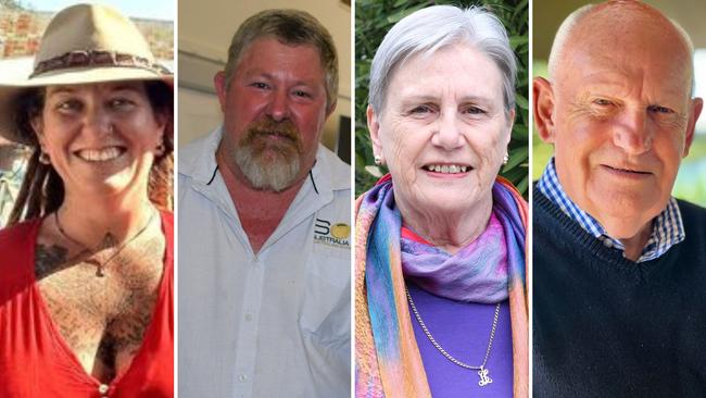 Clarence Valley Council's newest additions, Cristie Yager, Shane Causley, Lynne Cairns and Ray Smith.