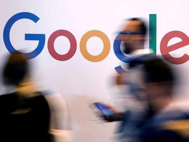 Google is also overwhelmingly reliant on advertisement money brought about by tracking data. Picture: Charles Platiau