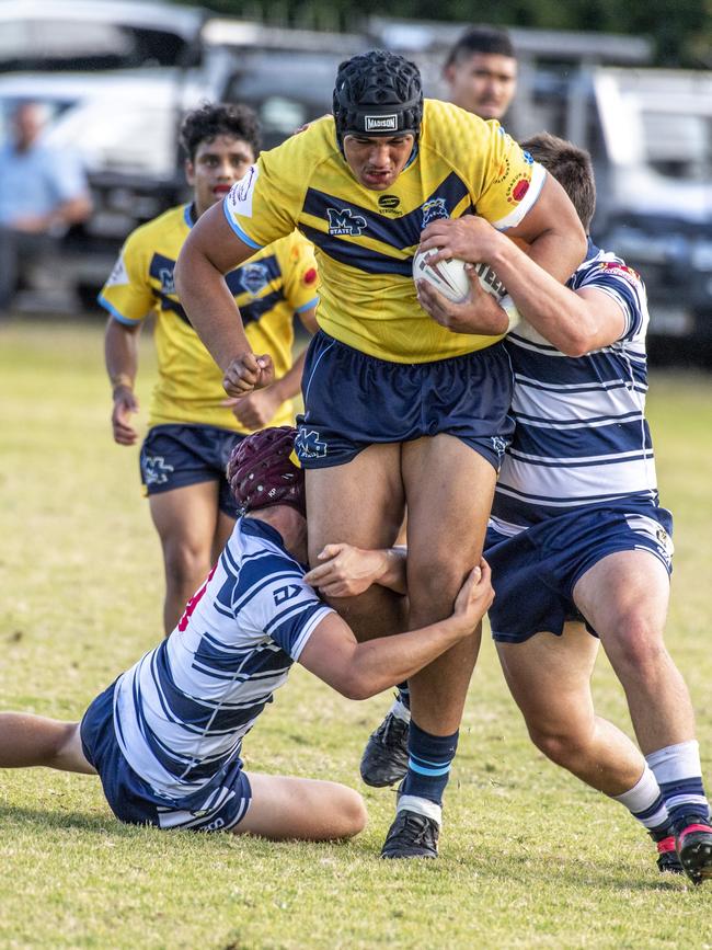 Shilo Asifo of Mabel Park SHS.Picture: Nev Madsen.